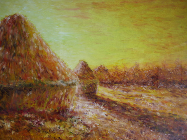 Haystacks After Monet