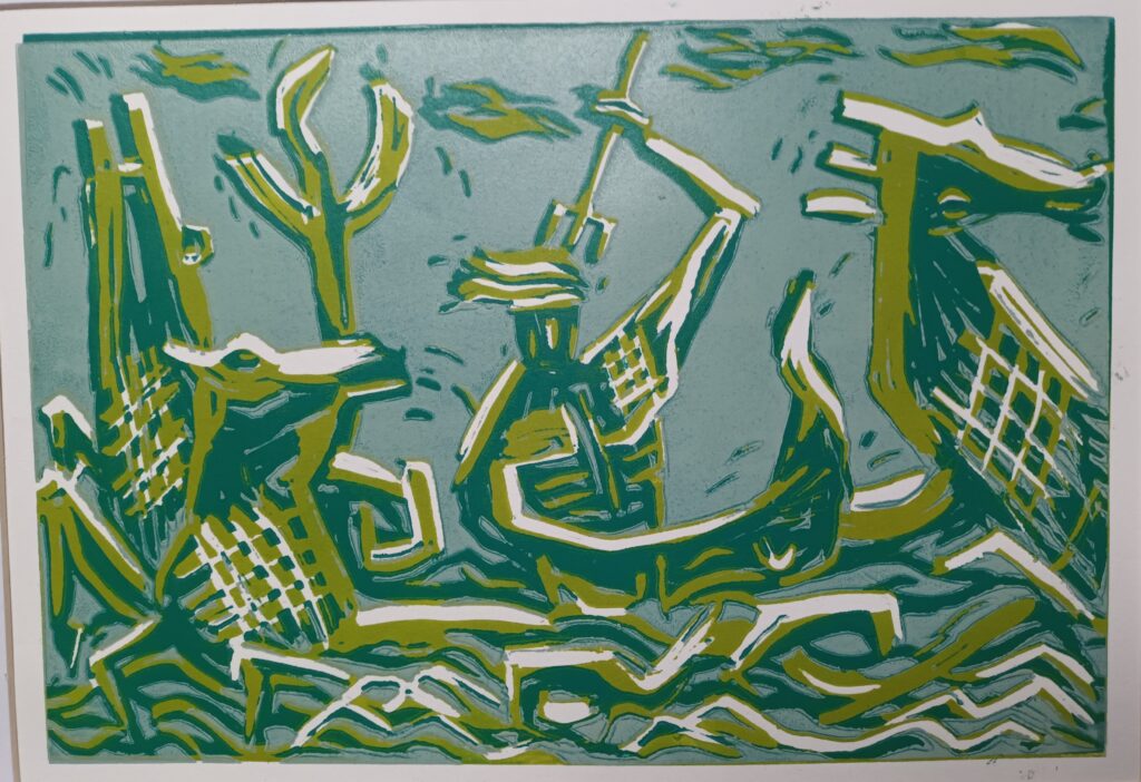 Neptune and Sea Horses Final Work 5