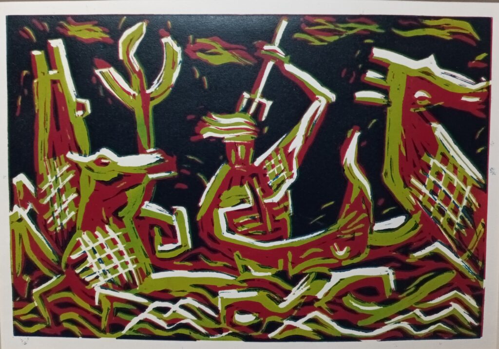 Neptune and Sea Horses Final Work 1